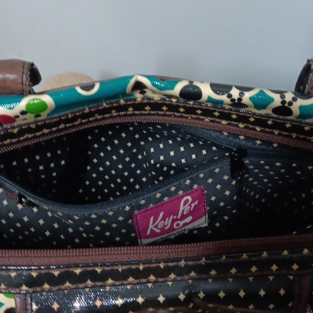 Fossil Bright Multi Keyper Tote Bag - image 4